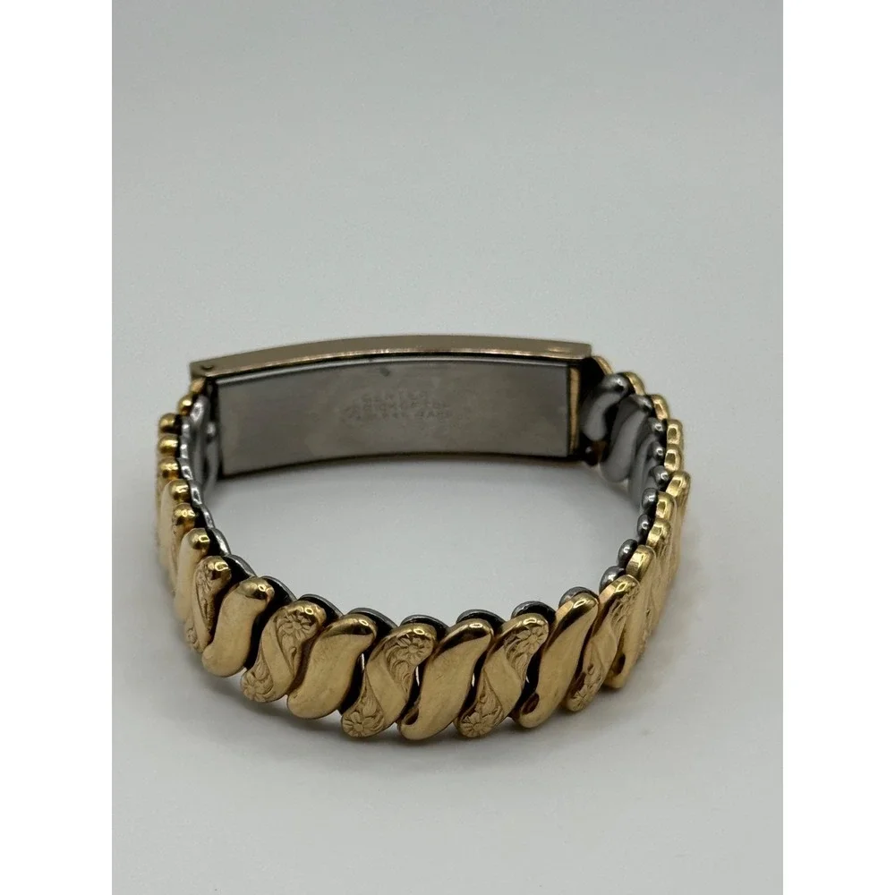 Vintage Carmen The D.F.B.Co. Gold Filled Sweetheart ID Expansion Bracelet